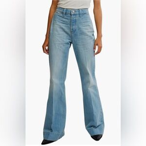 Free People Light Blue Boot Cut Jeans